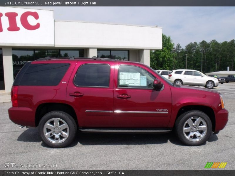 Red Jewel Tintcoat / Light Tan 2011 GMC Yukon SLT