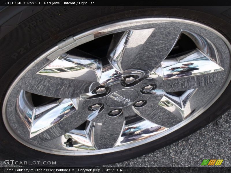 Red Jewel Tintcoat / Light Tan 2011 GMC Yukon SLT