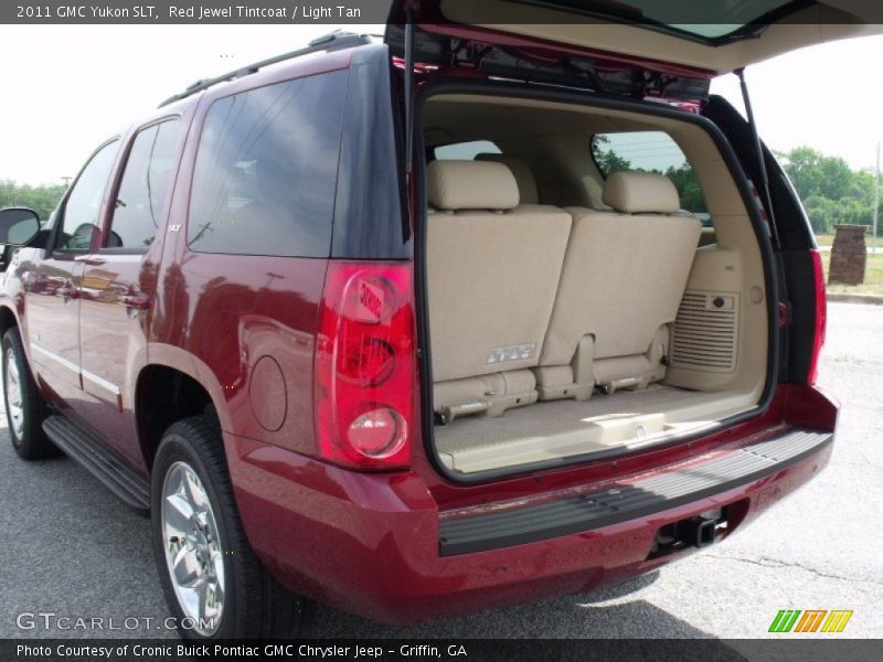 Red Jewel Tintcoat / Light Tan 2011 GMC Yukon SLT