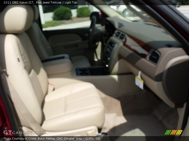 Red Jewel Tintcoat / Light Tan 2011 GMC Yukon SLT