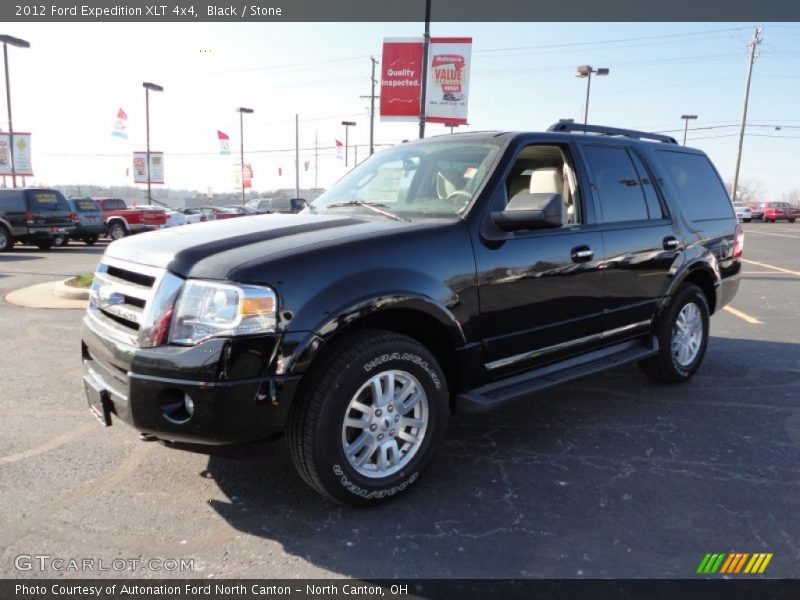Black / Stone 2012 Ford Expedition XLT 4x4