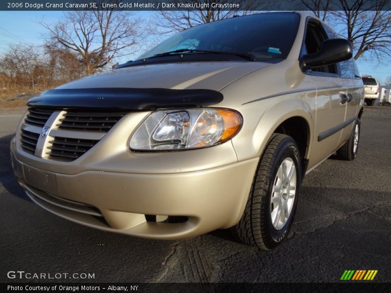 Linen Gold Metallic / Dark Khaki/Light Graystone 2006 Dodge Grand Caravan SE