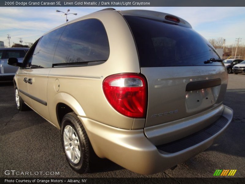 Linen Gold Metallic / Dark Khaki/Light Graystone 2006 Dodge Grand Caravan SE