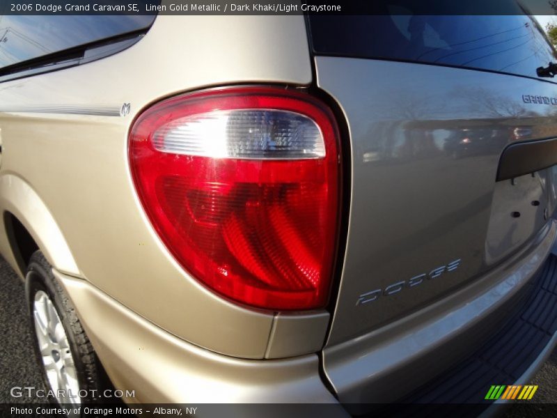 Linen Gold Metallic / Dark Khaki/Light Graystone 2006 Dodge Grand Caravan SE