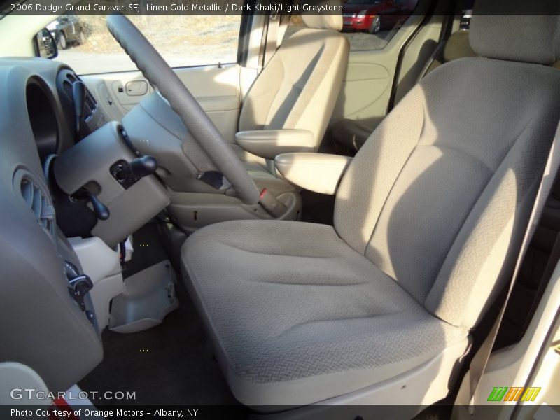 Linen Gold Metallic / Dark Khaki/Light Graystone 2006 Dodge Grand Caravan SE