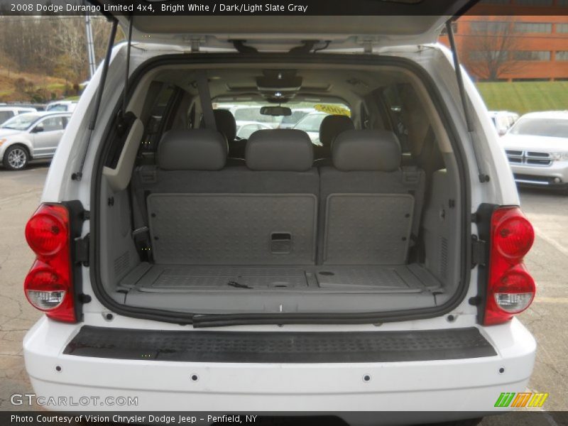 Bright White / Dark/Light Slate Gray 2008 Dodge Durango Limited 4x4
