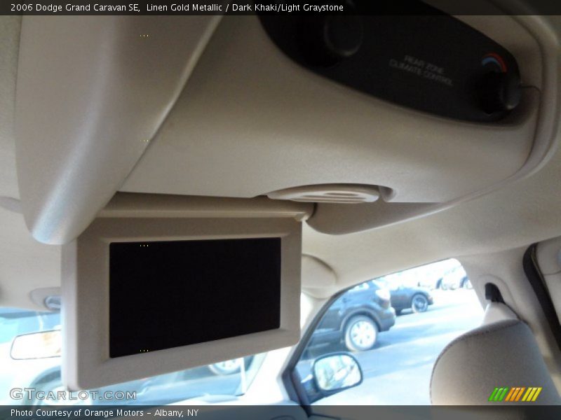 Linen Gold Metallic / Dark Khaki/Light Graystone 2006 Dodge Grand Caravan SE