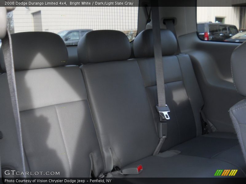 Bright White / Dark/Light Slate Gray 2008 Dodge Durango Limited 4x4