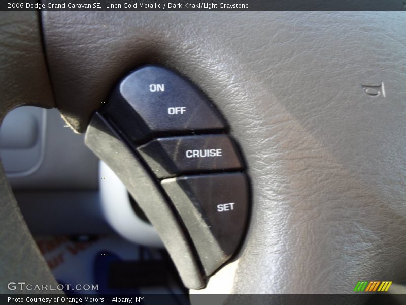 Linen Gold Metallic / Dark Khaki/Light Graystone 2006 Dodge Grand Caravan SE