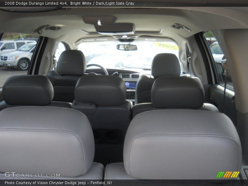 Bright White / Dark/Light Slate Gray 2008 Dodge Durango Limited 4x4