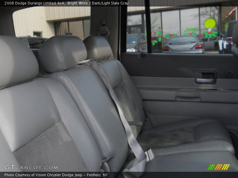 Bright White / Dark/Light Slate Gray 2008 Dodge Durango Limited 4x4