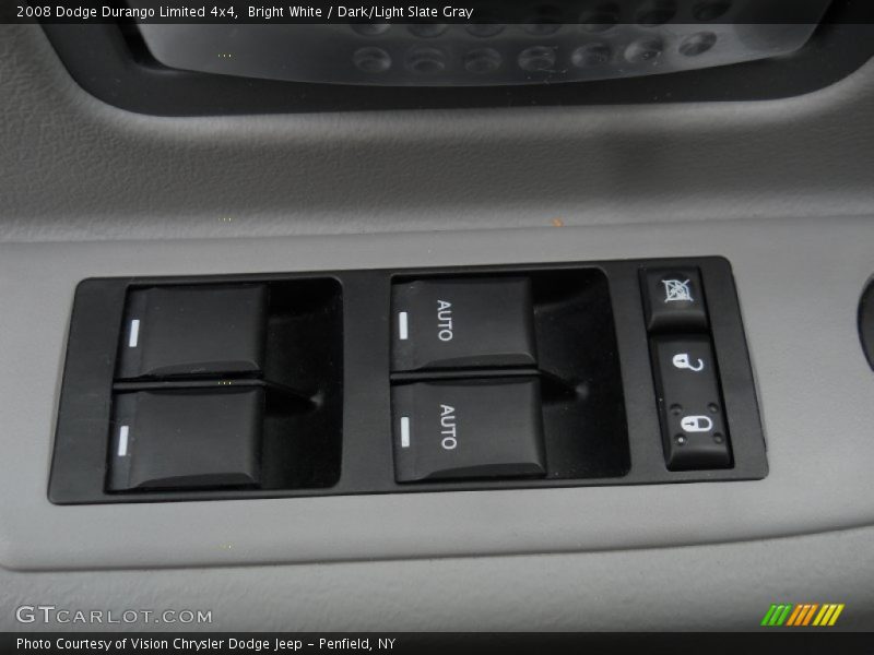 Bright White / Dark/Light Slate Gray 2008 Dodge Durango Limited 4x4