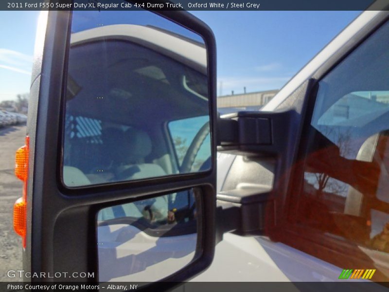 Oxford White / Steel Grey 2011 Ford F550 Super Duty XL Regular Cab 4x4 Dump Truck