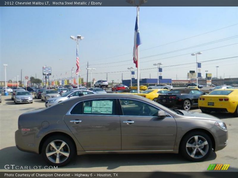 Mocha Steel Metallic / Ebony 2012 Chevrolet Malibu LT