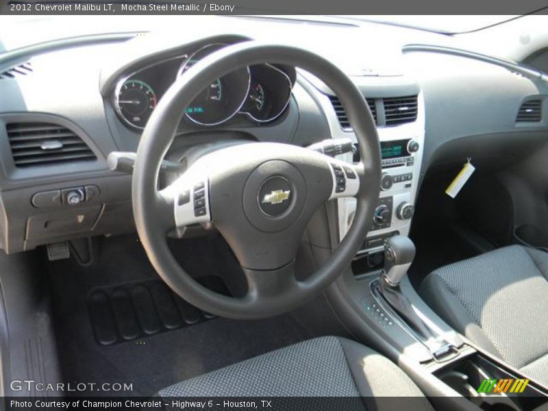 Mocha Steel Metallic / Ebony 2012 Chevrolet Malibu LT