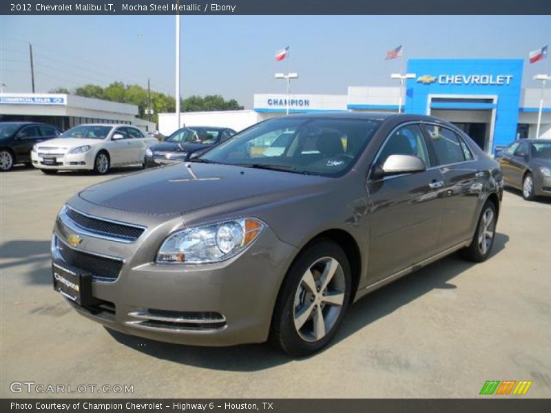 Mocha Steel Metallic / Ebony 2012 Chevrolet Malibu LT