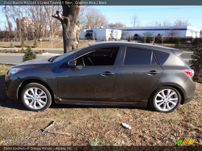 Graphite Mica / Black 2011 Mazda MAZDA3 s Grand Touring 5 Door