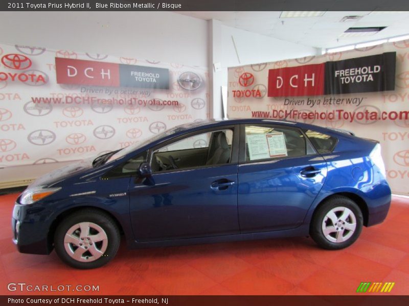 Blue Ribbon Metallic / Bisque 2011 Toyota Prius Hybrid II