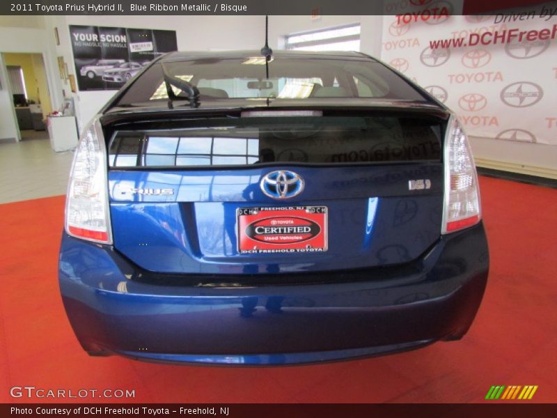 Blue Ribbon Metallic / Bisque 2011 Toyota Prius Hybrid II