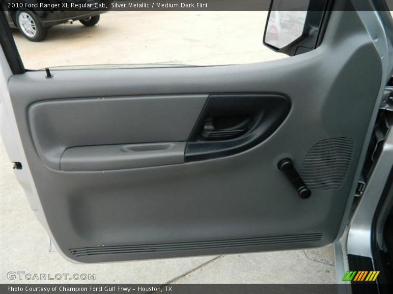 Silver Metallic / Medium Dark Flint 2010 Ford Ranger XL Regular Cab