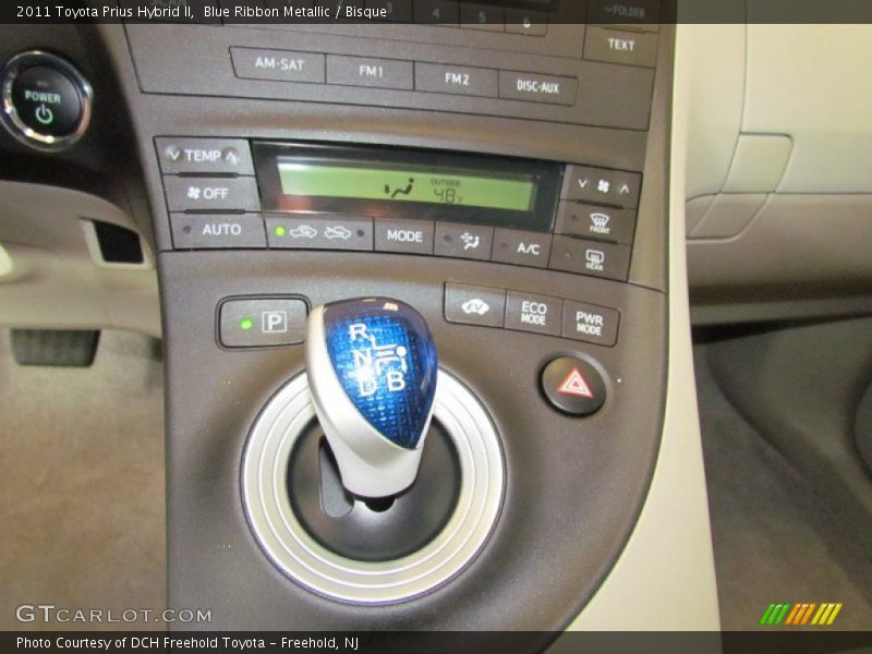 Blue Ribbon Metallic / Bisque 2011 Toyota Prius Hybrid II