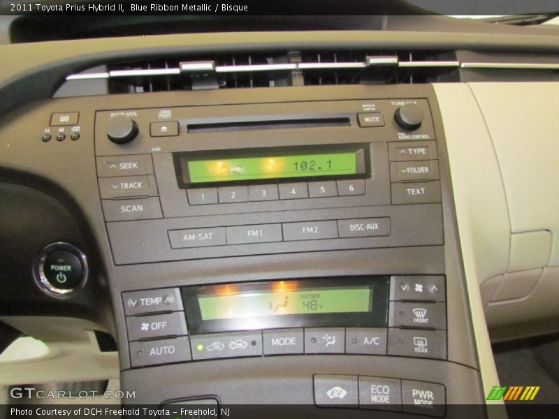 Blue Ribbon Metallic / Bisque 2011 Toyota Prius Hybrid II
