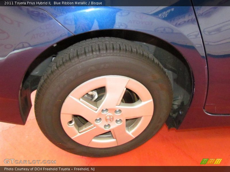 Blue Ribbon Metallic / Bisque 2011 Toyota Prius Hybrid II