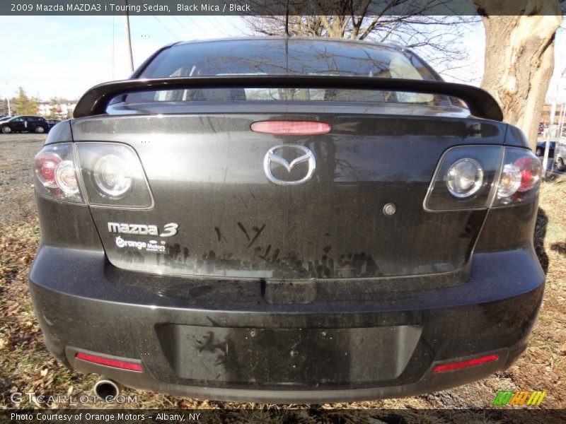 Black Mica / Black 2009 Mazda MAZDA3 i Touring Sedan