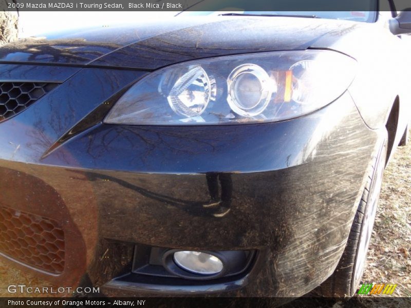 Black Mica / Black 2009 Mazda MAZDA3 i Touring Sedan