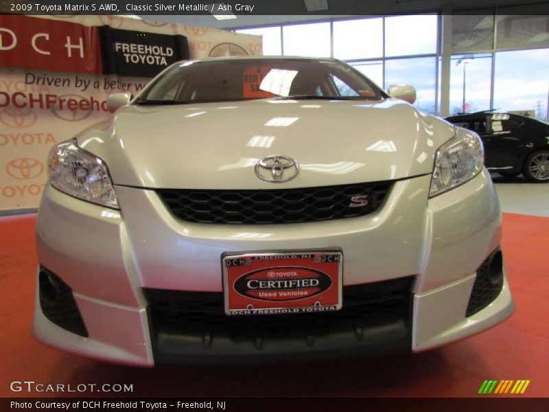 Classic Silver Metallic / Ash Gray 2009 Toyota Matrix S AWD