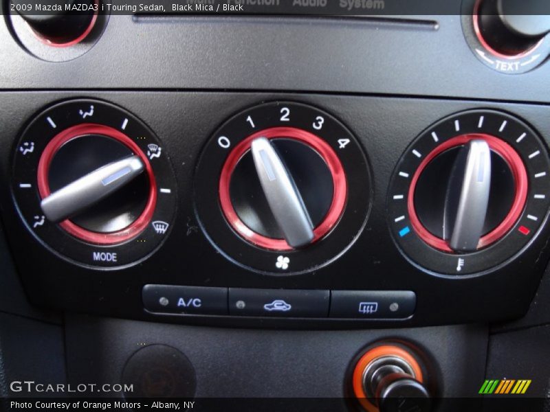 Black Mica / Black 2009 Mazda MAZDA3 i Touring Sedan