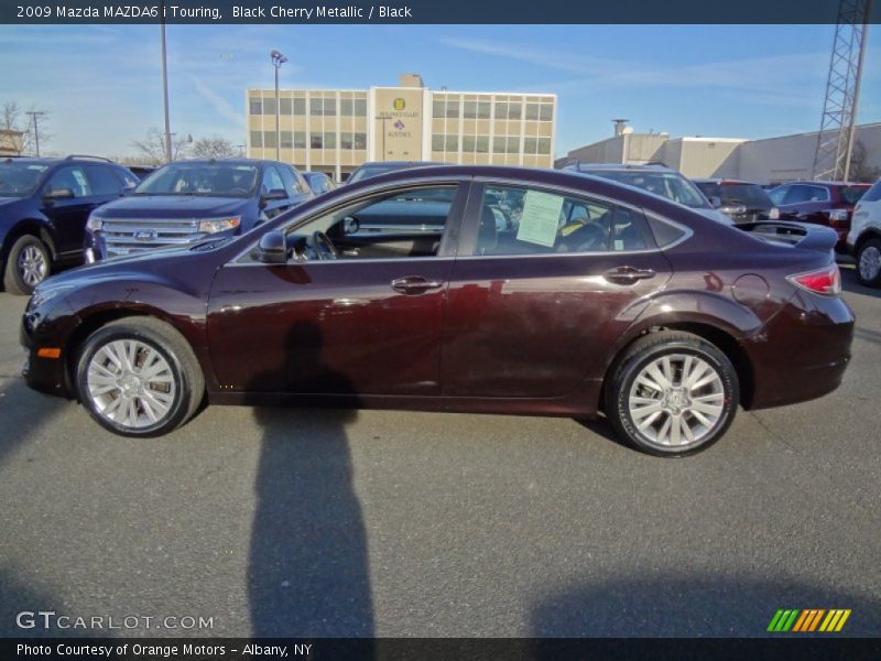 Black Cherry Metallic / Black 2009 Mazda MAZDA6 i Touring