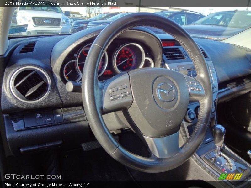 Black Cherry Metallic / Black 2009 Mazda MAZDA6 i Touring