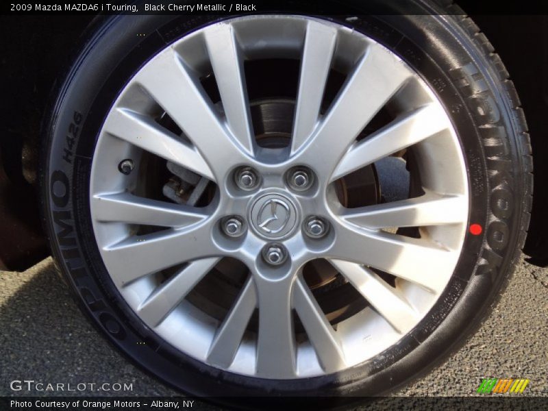 Black Cherry Metallic / Black 2009 Mazda MAZDA6 i Touring