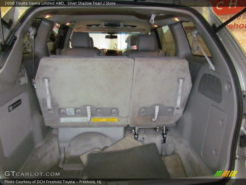 Silver Shadow Pearl / Stone 2008 Toyota Sienna Limited AWD