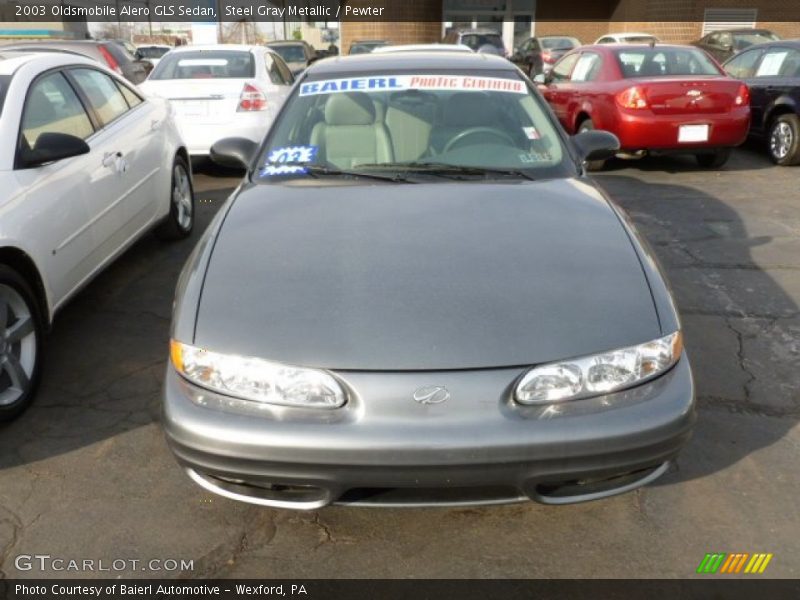 Steel Gray Metallic / Pewter 2003 Oldsmobile Alero GLS Sedan