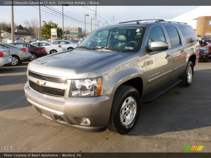 Greystone Metallic / Ebony 2009 Chevrolet Suburban LT 4x4