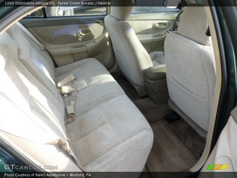 Forest Green Metallic / Neutral 1999 Oldsmobile Intrigue GX