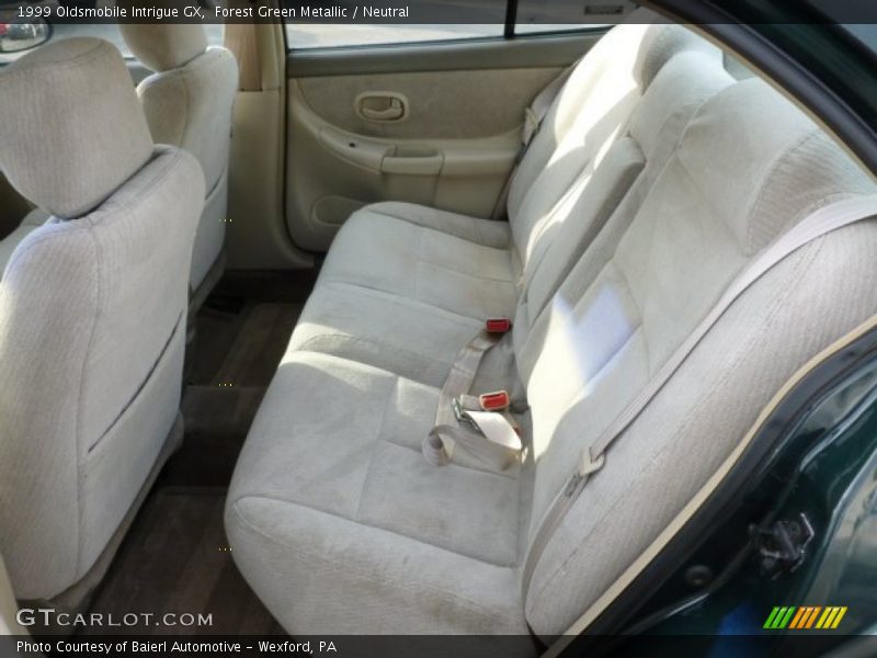 Forest Green Metallic / Neutral 1999 Oldsmobile Intrigue GX