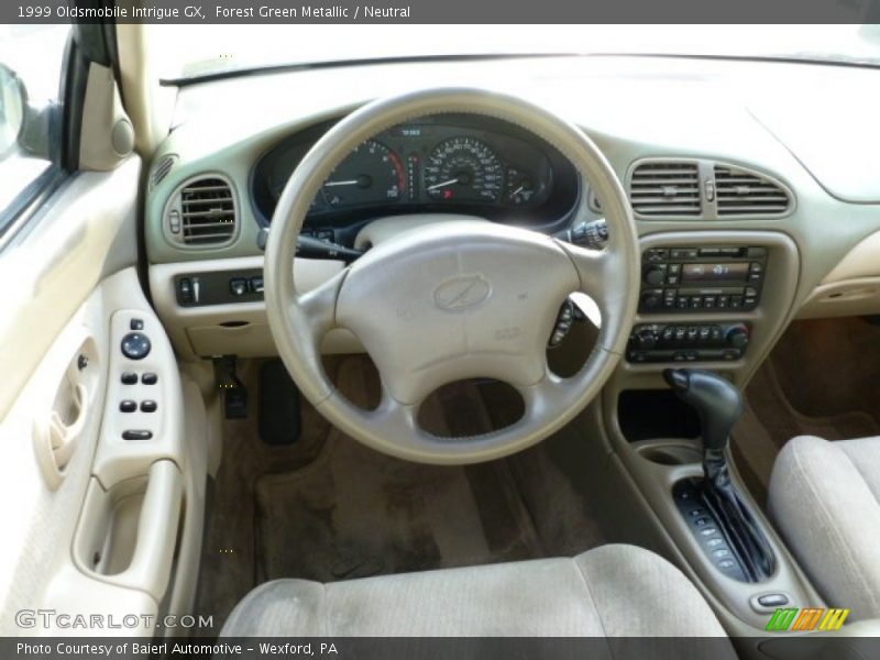 Forest Green Metallic / Neutral 1999 Oldsmobile Intrigue GX