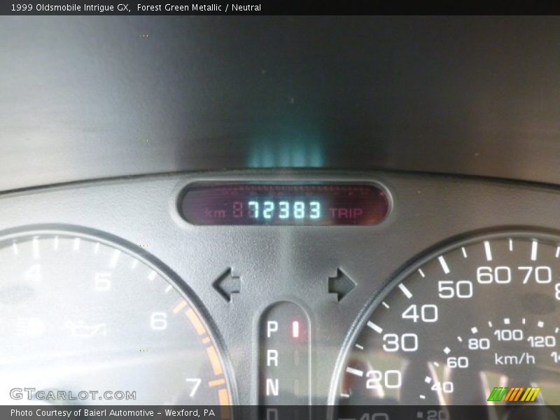 Forest Green Metallic / Neutral 1999 Oldsmobile Intrigue GX