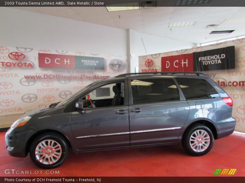 Slate Metallic / Stone 2009 Toyota Sienna Limited AWD
