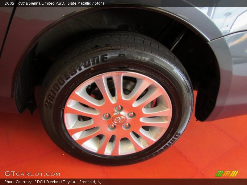 Slate Metallic / Stone 2009 Toyota Sienna Limited AWD