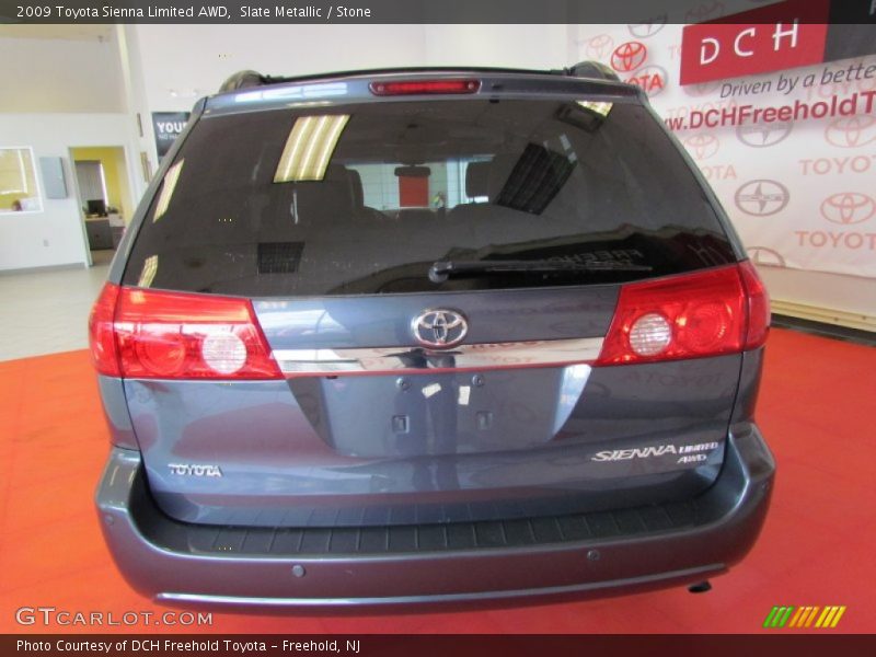 Slate Metallic / Stone 2009 Toyota Sienna Limited AWD