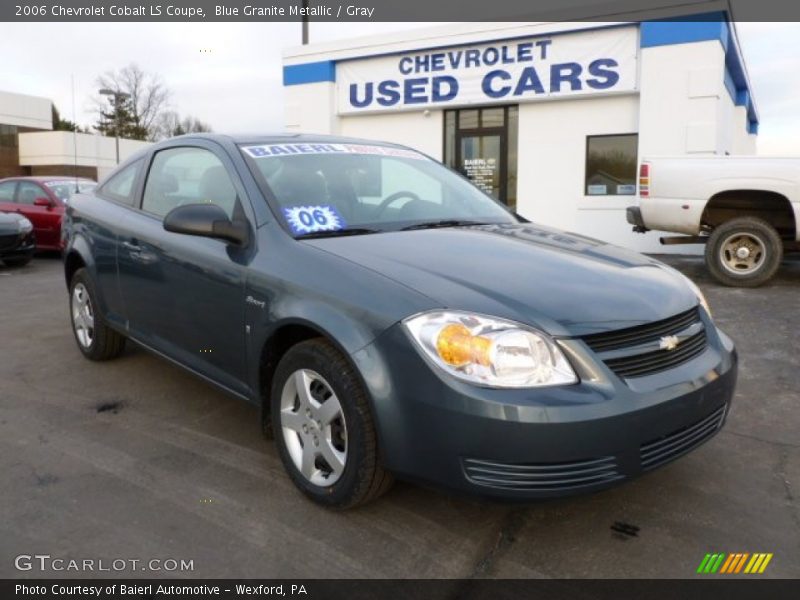 Blue Granite Metallic / Gray 2006 Chevrolet Cobalt LS Coupe