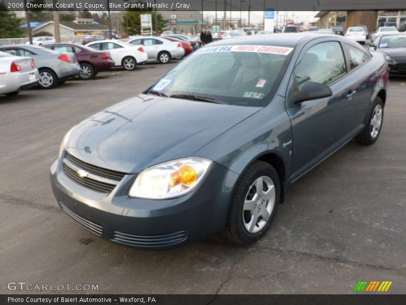 Blue Granite Metallic / Gray 2006 Chevrolet Cobalt LS Coupe