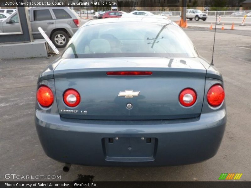 Blue Granite Metallic / Gray 2006 Chevrolet Cobalt LS Coupe