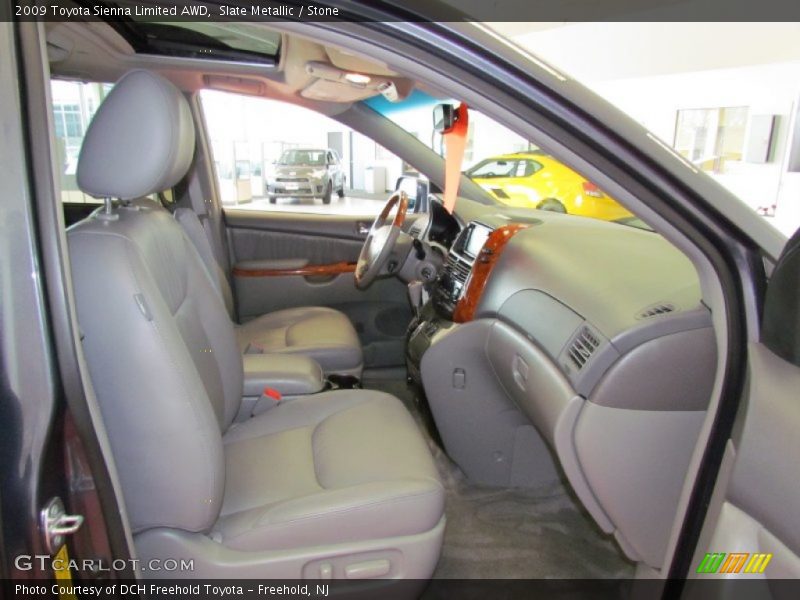 Slate Metallic / Stone 2009 Toyota Sienna Limited AWD