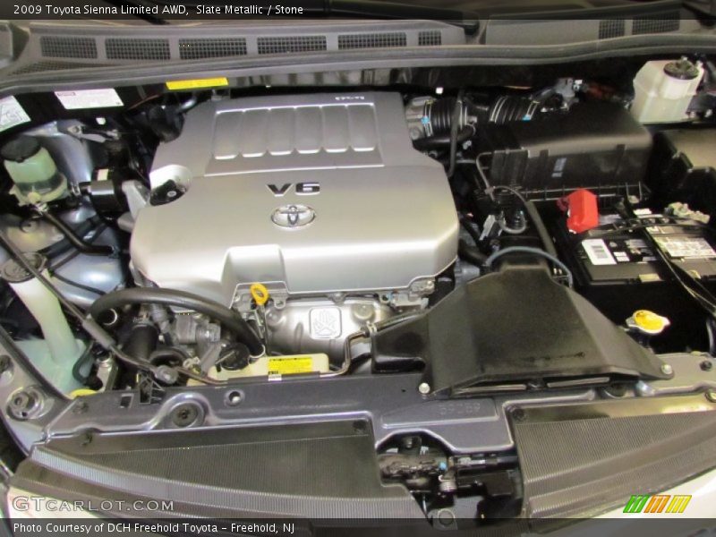 Slate Metallic / Stone 2009 Toyota Sienna Limited AWD