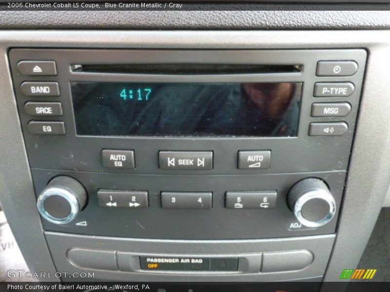 Blue Granite Metallic / Gray 2006 Chevrolet Cobalt LS Coupe